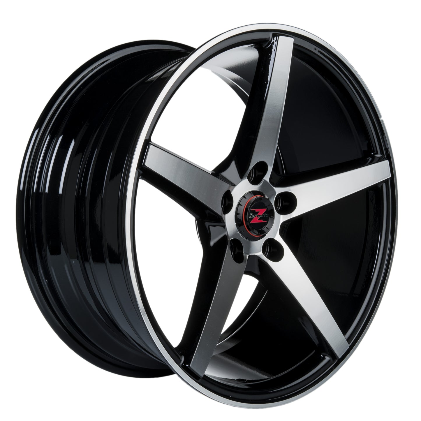 Capitano Black Polished - 8x18, 5x112, 66.6, 35,