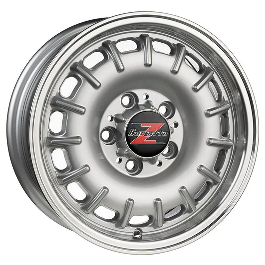 Baroque Silver Polished Lip - 6x14, 5x112, 66.6, 30,