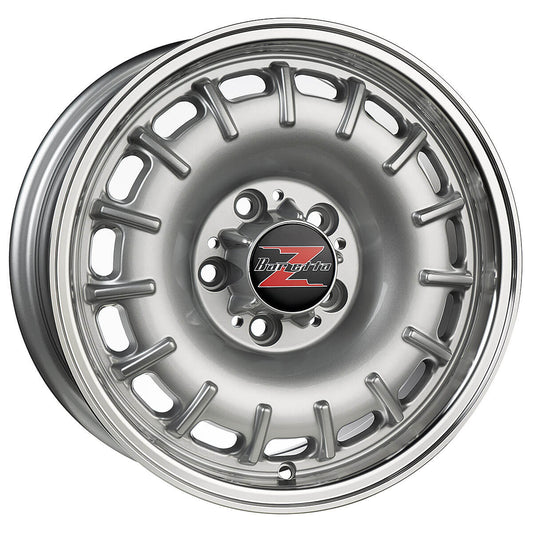 Baroque Silver Polished Lip - 7x15, 5x112, 66.6, 23,